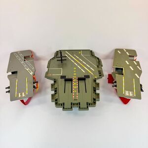 80s Funrise Micro Jet Aircraft Carrier & 2 Micro Machines Aircraft Carriers 1988